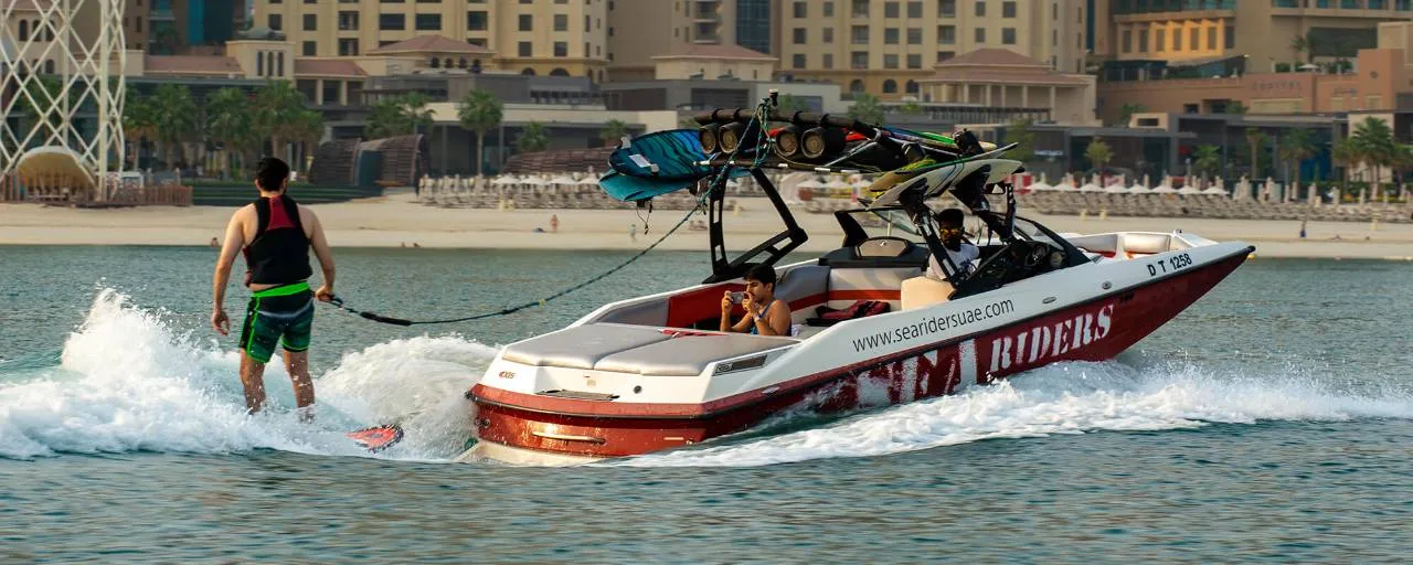 Dubai Marina Water Sports: Wake Surfing, Foiling & Boarding