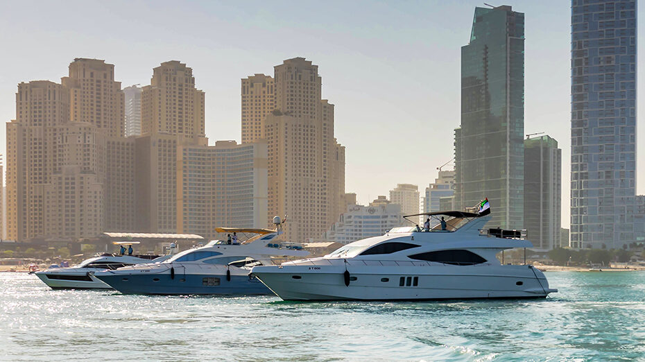 Yacht in Dubai
