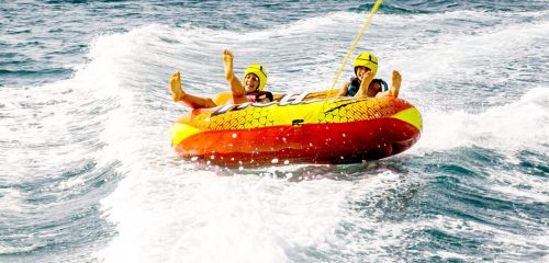 Donut boat fun watersports entertainment